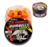 Dumbells Pop Up Smoke Fluo - FUMIGEN 6x11mm - Orange & Ciocolata