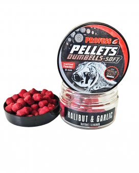 Dumbell Soft Pellet Halibut Usturoi 8 mm