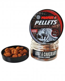 Dumbell Soft Pellet Orange Ciocolata 8 mm