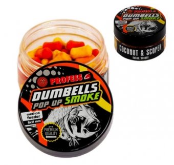 Dumbells Pop Up Smoke Fluo - FUMIGEN 6x11mm - Cls Porumb