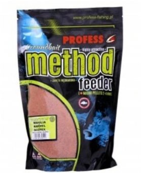 Nada Profess Method Feeder Explosive Vanila & Caramel & Scopex 700 g